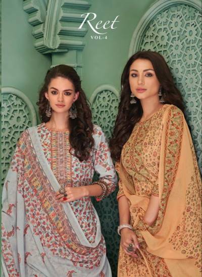 Reet Vol 4 By Glossy Digital Printed Summer Wear Salwar Suit Collection